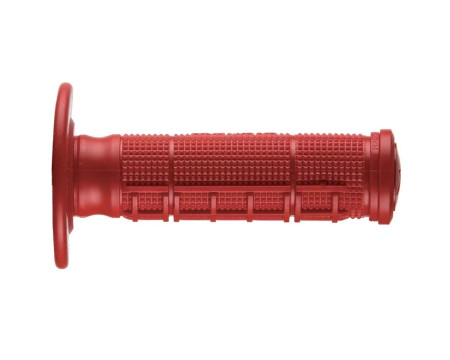 PAIRE DE REVETEMENTS CAOUTCHOUC DE GUIDON ROUGES