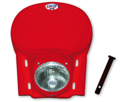 PLAQUE PHARE UFO ROUGE