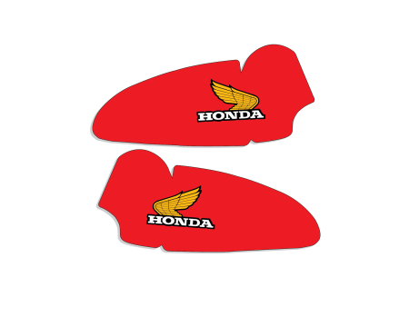 DECOS RESERVOIR PERFOREES HONDA 125 CR 1979