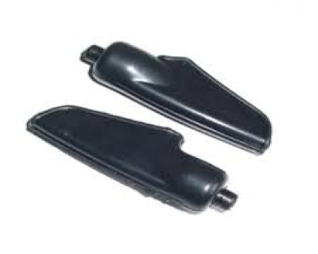 PAIRE DE COUVRES LEVIERS CAOUTCHOUC TYPE YAMAHA
