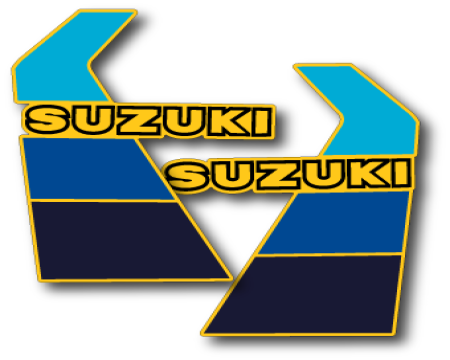 DECOS OUÏES DE RADIATEUR SUZUKI RM 125 1984