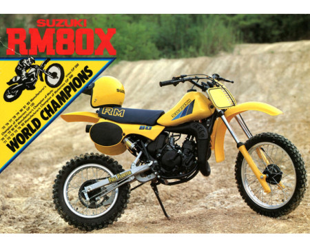 KIT DECO SUZUKI RM80 1983
