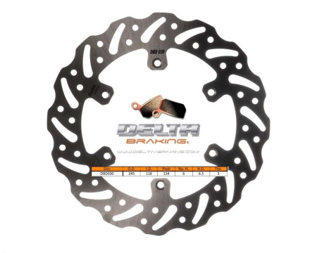 DISQUE DE FREIN AVANT YAMAHA WR200 DELTA BRAKE