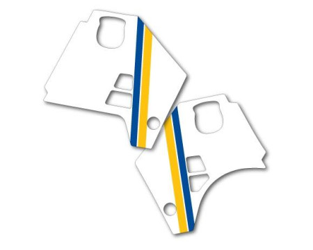 DECOS OUÏES DE RADIATEUR HUSQVARNA 240 250 400 430 CR WR 1987 1989