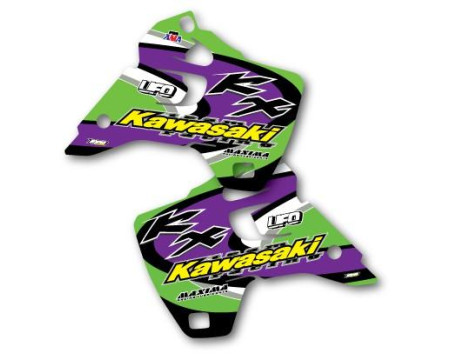 DECOS OUÏES DE RADIATEUR FACTORY KAWASAKI 125 250 KX 1993