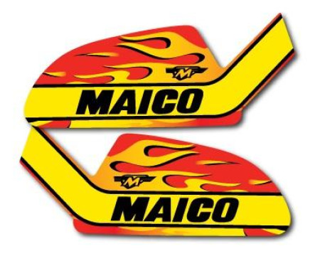 DECOS RESERVOIR FLAMMES MAICO 250 400 440 MC GS 1979