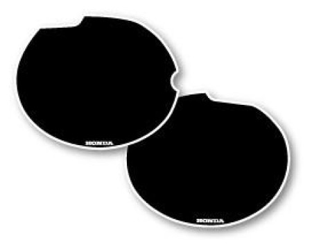 DECOS PLAQUES NUMEROS LATERALES HONDA 125 CR 1981 1982