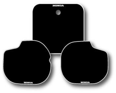 DECOS PLAQUES NUMEROS HONDA 125 CR 1983