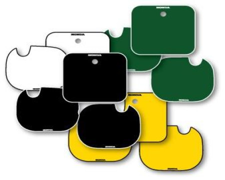 DECOS PLAQUES NUMEROS HONDA 125 250 500CR 1984