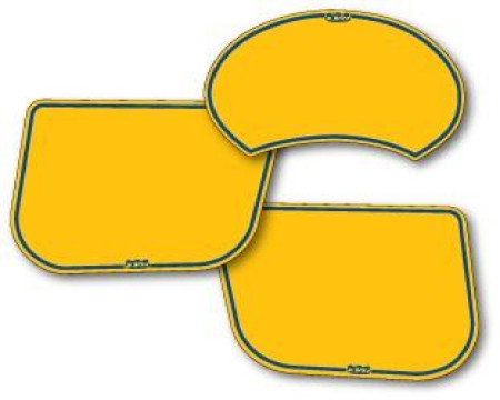 DECOS PLAQUES NUMEROS HUSQVARNA 125 240 250 430 500 CR 1983