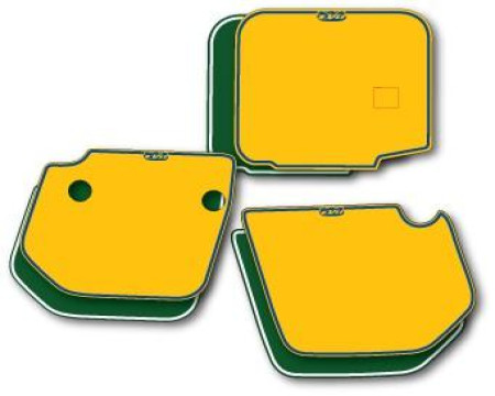 DECOS PLAQUES NUMEROS HUSQVARNA 125 240 250 500 CR 1985