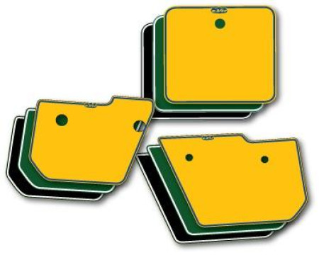 DECOS PLAQUES NUMEROS HUSQVARNA 125 240 250 400 430 500 WR 1987 1988