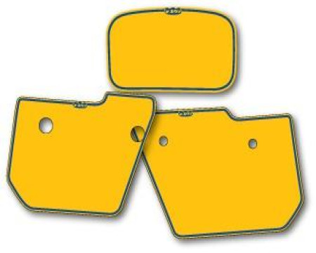 DECOS PLAQUES NUMEROS HUSQVARNA 125 240 250 400 430 500 WR 1987 1988