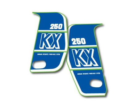 DECOS  OUÏES DE RADIATEUR KAWASAKI 250 KX 1989