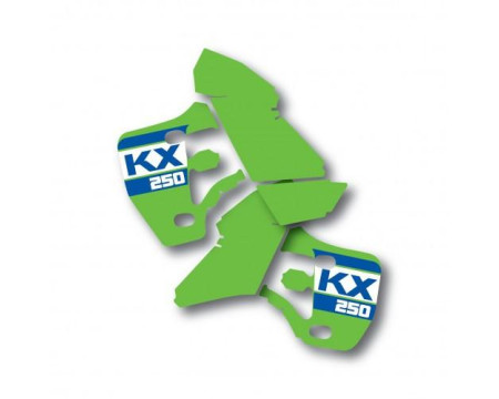 DECOS OUÏES DE RADIATEUR KAWASAKI 250 KX 1988