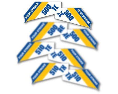 DECOS PLAQUES LATERALES HUSQVARNA 500 TC 1984