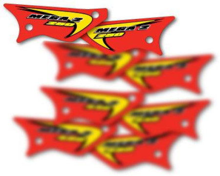 DECOS PLAQUES LATERALES MAICO 250 MC 1981