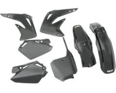 KIT PLASTIQUES UFO HONDA CR85 2003/2007 BLACK