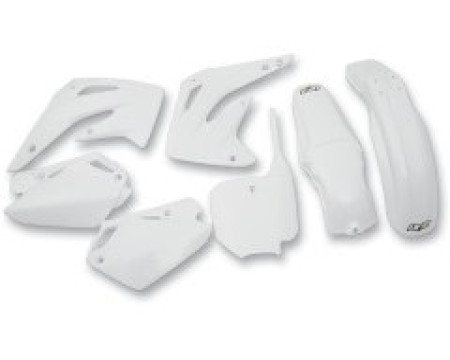 KIT PLASTIQUES UFO HONDA CR85 2003/2007 WHITE