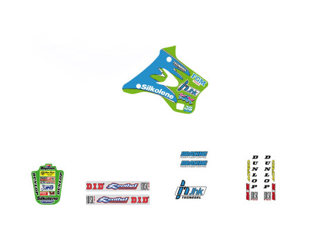 KIT DECO TECNOSEL KAWASAKI 1996 KX125/250 (1994-1998)