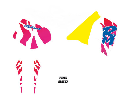 KIT DECO TECNOSEL SUZUKI D'ORIGINE 1992 RM125/250 (1989-1992)
