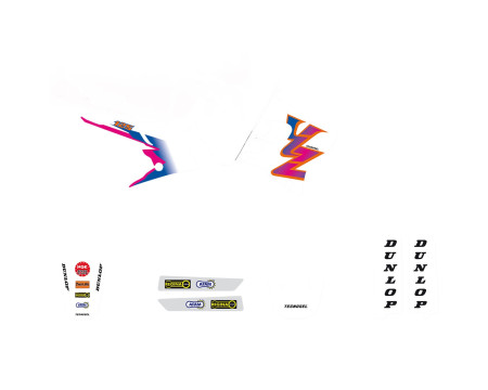 KIT DECO TECNOSEL TEAM YAMAHA 1993 YZ125/250 (1993-1995)