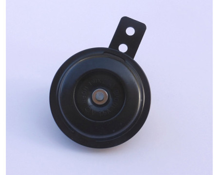 AVERTISSEUR SONORE / KLAXON NOIR Ø 70 mm  6V   100 DB