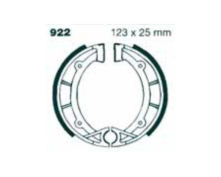 MACHOIRE DE FREIN TM CARDEL 125 84/85