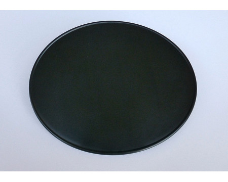PLAQUE NUMERO OVALE NOIRE ( Type B )