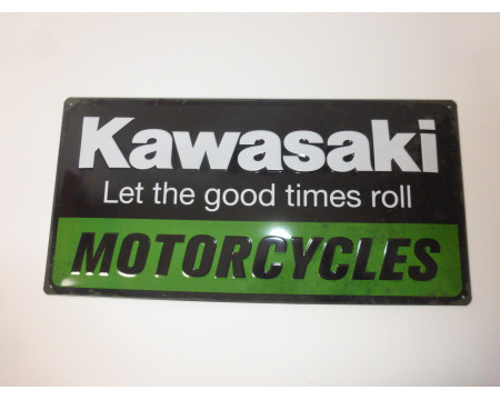 PLAQUE DECORATIVE KAWASAKI