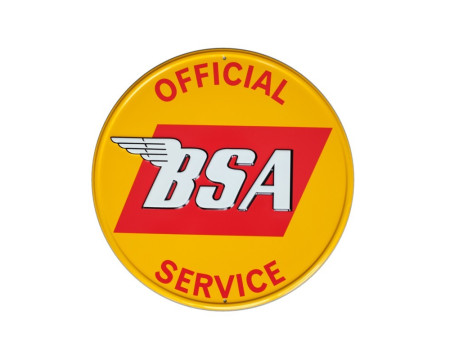 PLAQUE DECORATIVE BSA