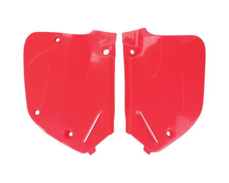 PLAQUES LATERALES HONDA UFO CR 125 1993-1994 ROUGE