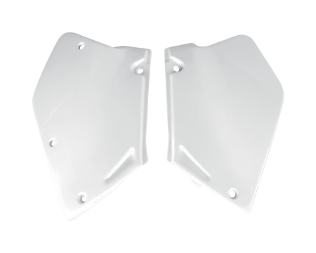 PLAQUES LATERALES HONDA UFO CR 125 1995 à 1997 BLANC
