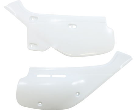 PLAQUES LATERALES HONDA XR 600 1988 A 2002 BLANCHE