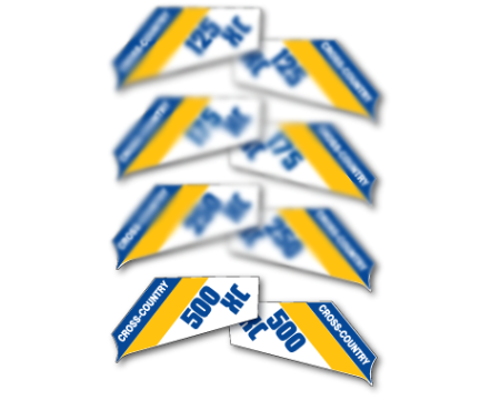 DECOS PLAQUES LATERALES HUSQVARNA 500 XC 1984