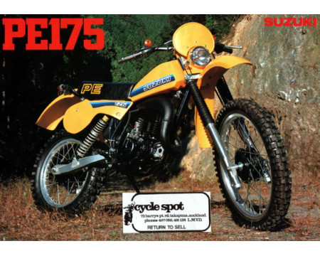 HOUSSE DE SELLE POUR SUZUKI PE 175 1980-1981