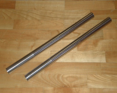 PAIRE DE TUBES DE FOURCHE BSA